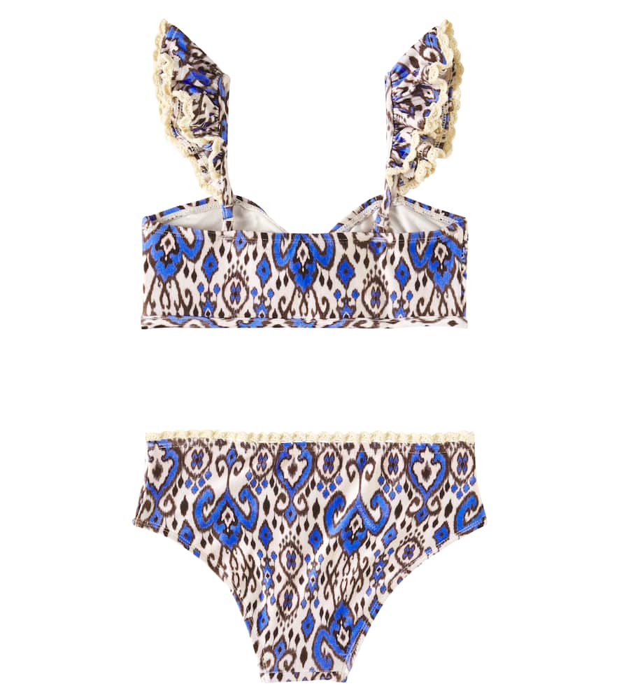 Zimmermann Kids Wylie printed bikini