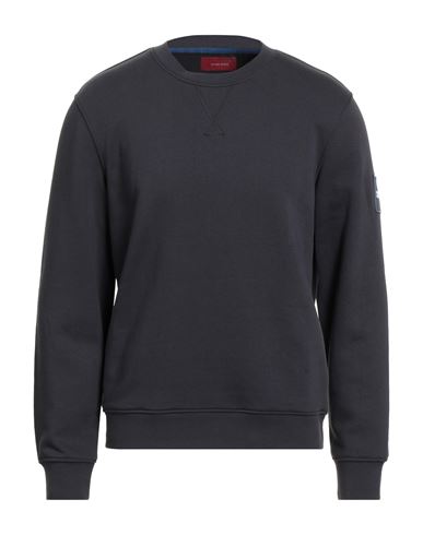 Gaudì Jeans Man Sweatshirt Midnight blue Size M Cotton, Polyester, Elastane