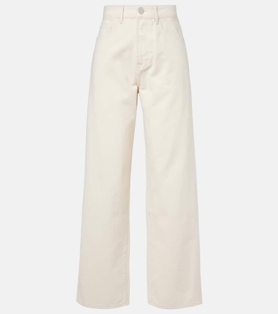 Róhe High-rise wide-leg jeans
