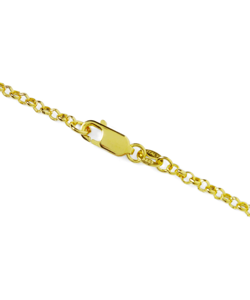 GD Dancing Bears Necklace Gold