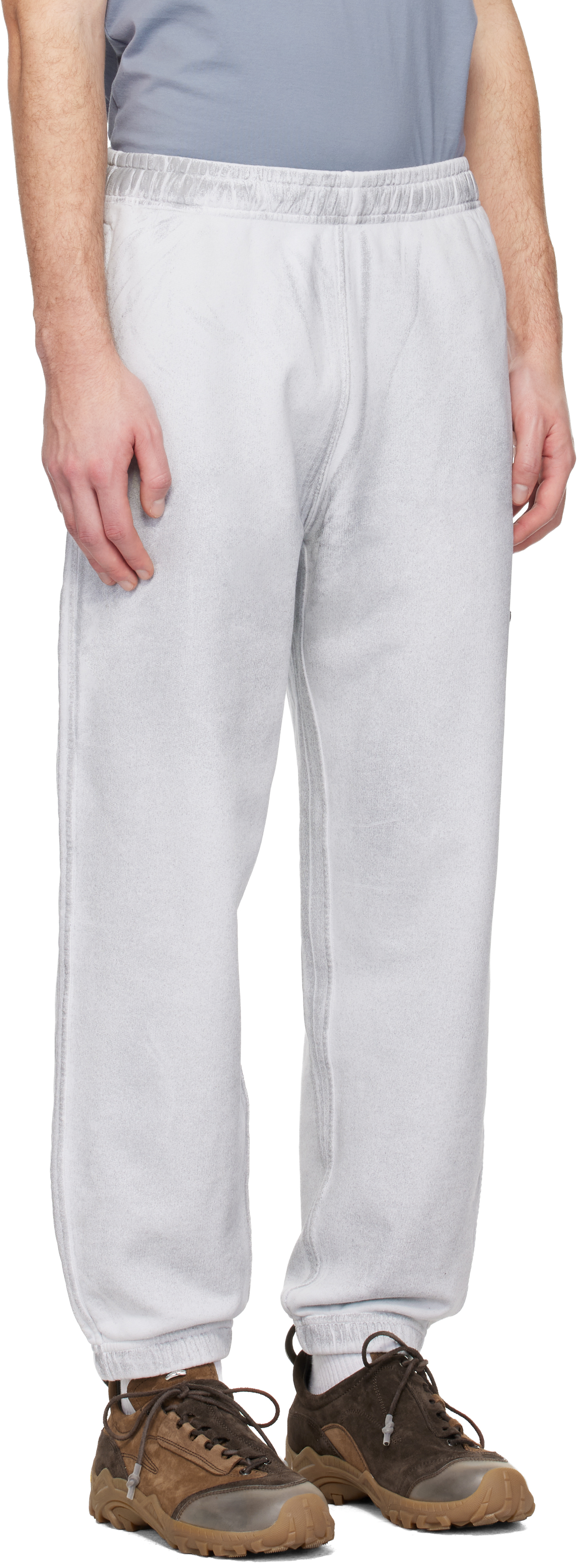 Blue 6200003 Organic Cotton Fleece Reflective Sweatpants