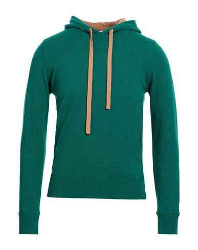 Man Sweater Emerald green Size 38 Wool, Polyamide