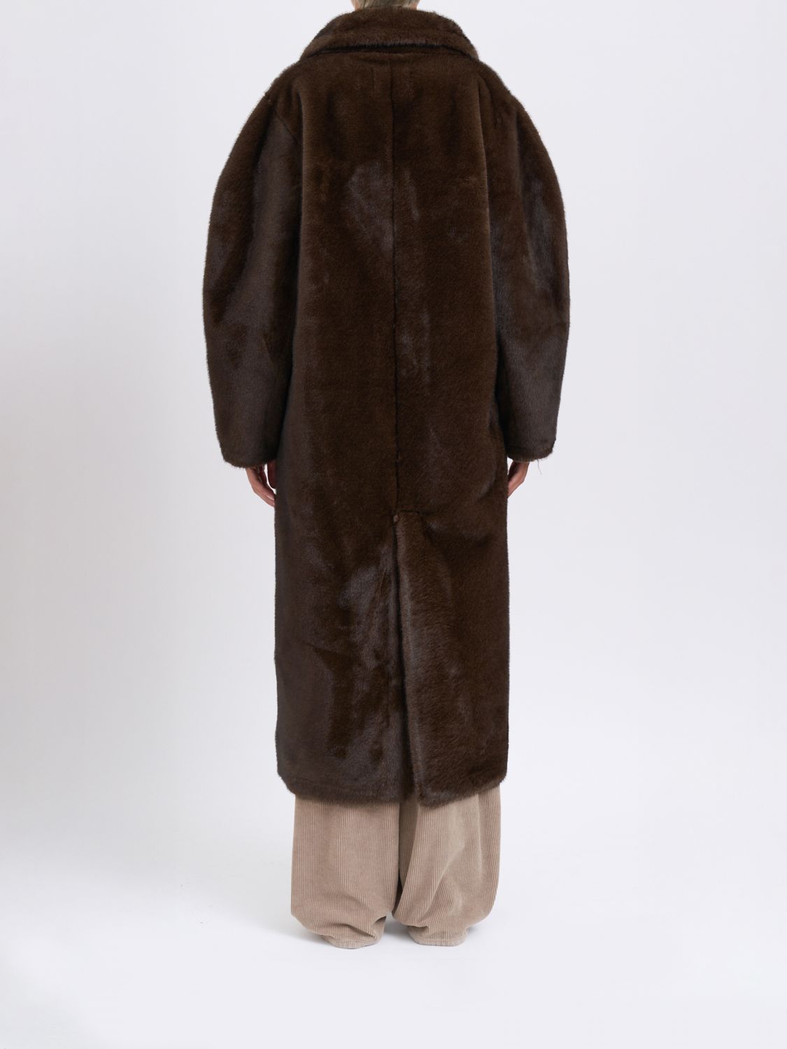 Coat Woman color Brown