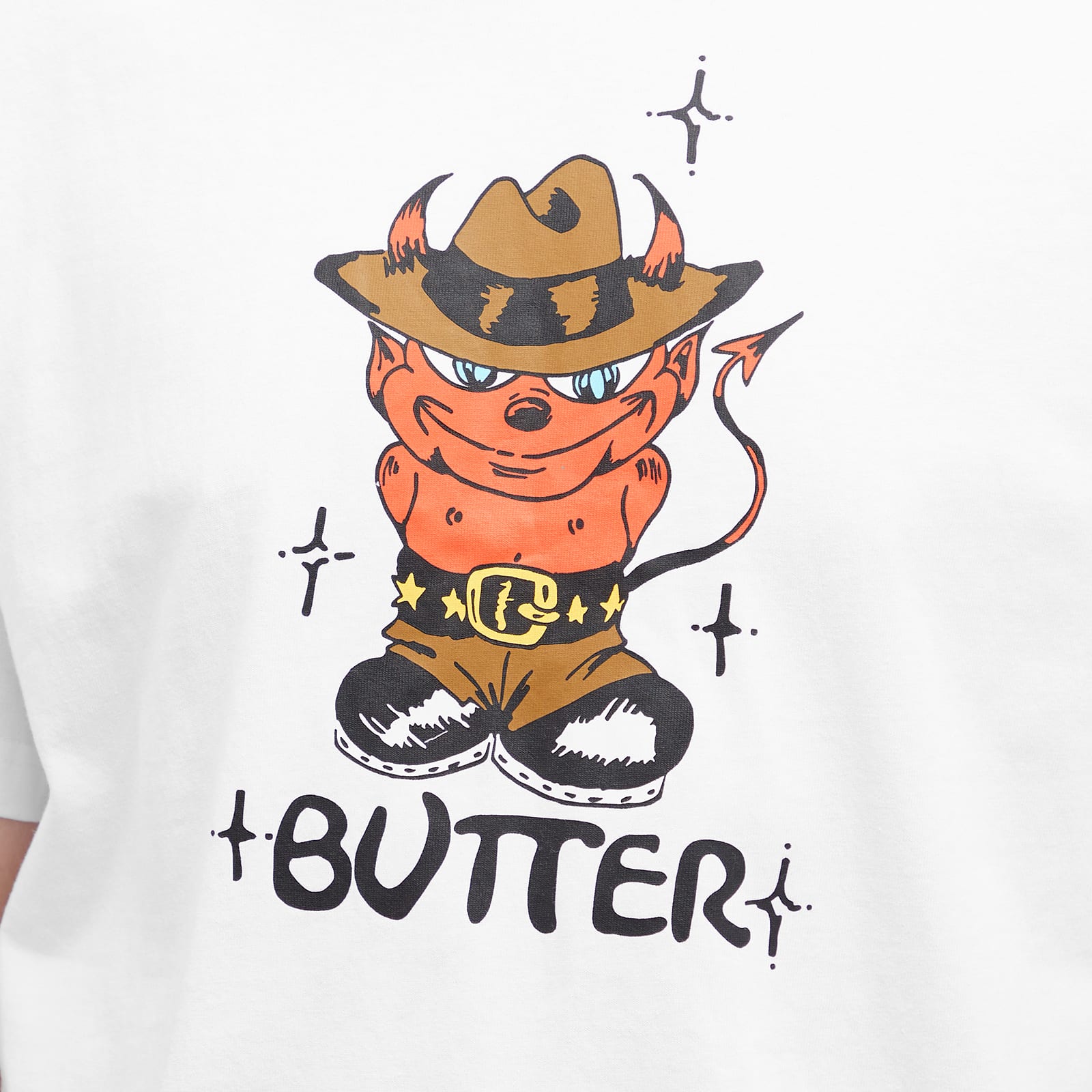 Men's Devil T-Shirt in White