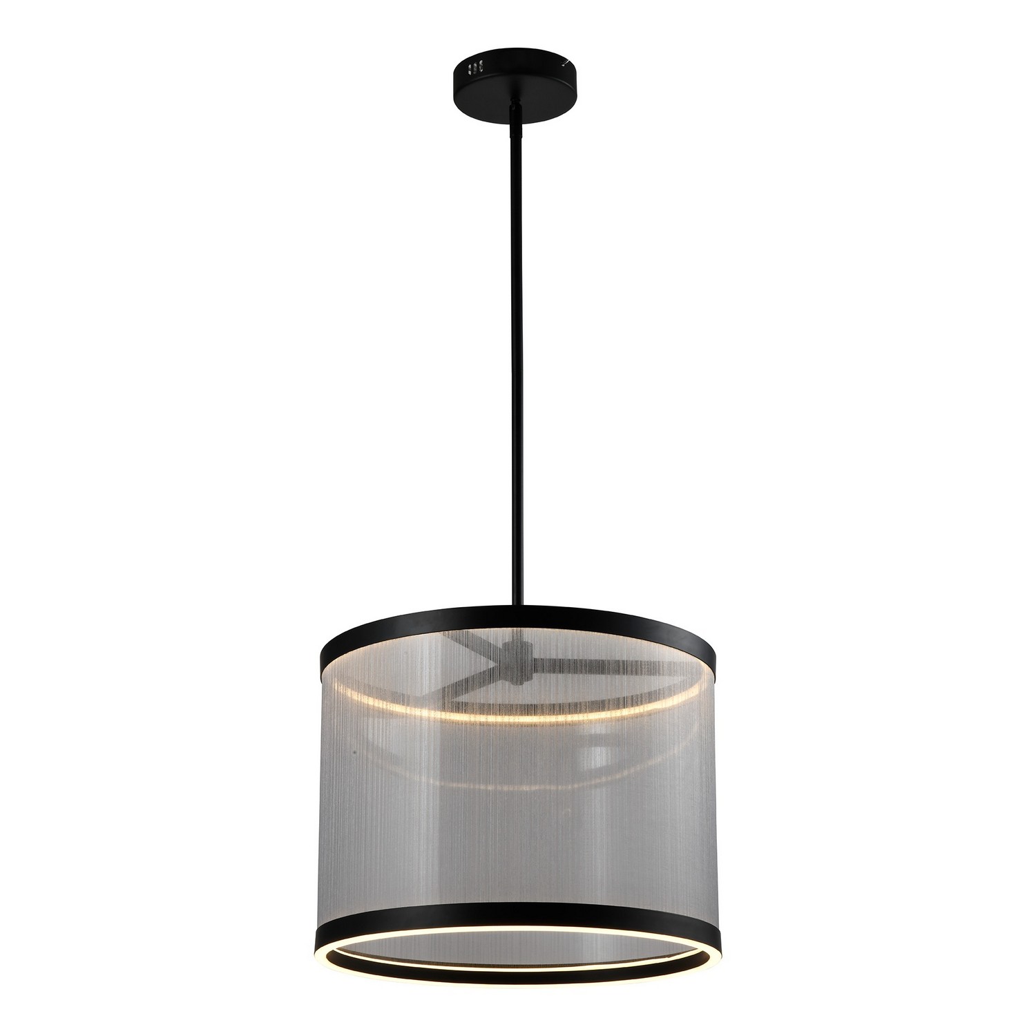 Silver LED Pendant from the Cora Collection