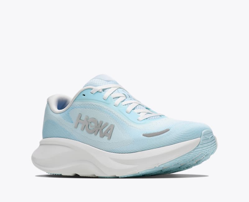 HOKA Women's Rincon 5 Shoes in Glimmering Blue/Silver