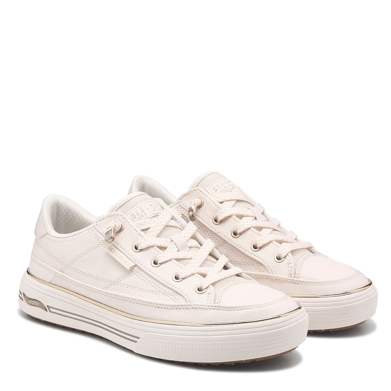 Women's Arch Fit Arcade Slip On Sneakers (Off White)