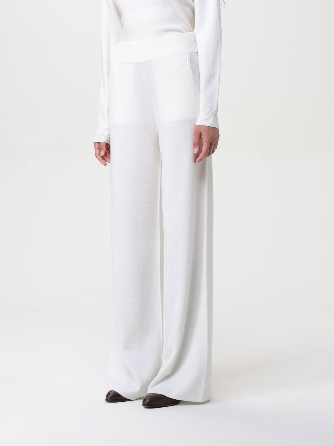 Pants Woman color White