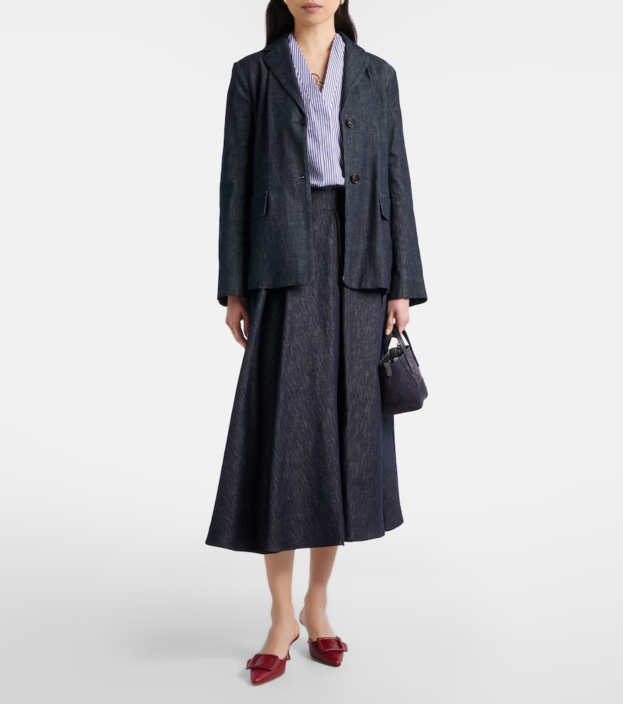 Leone denim blazer
