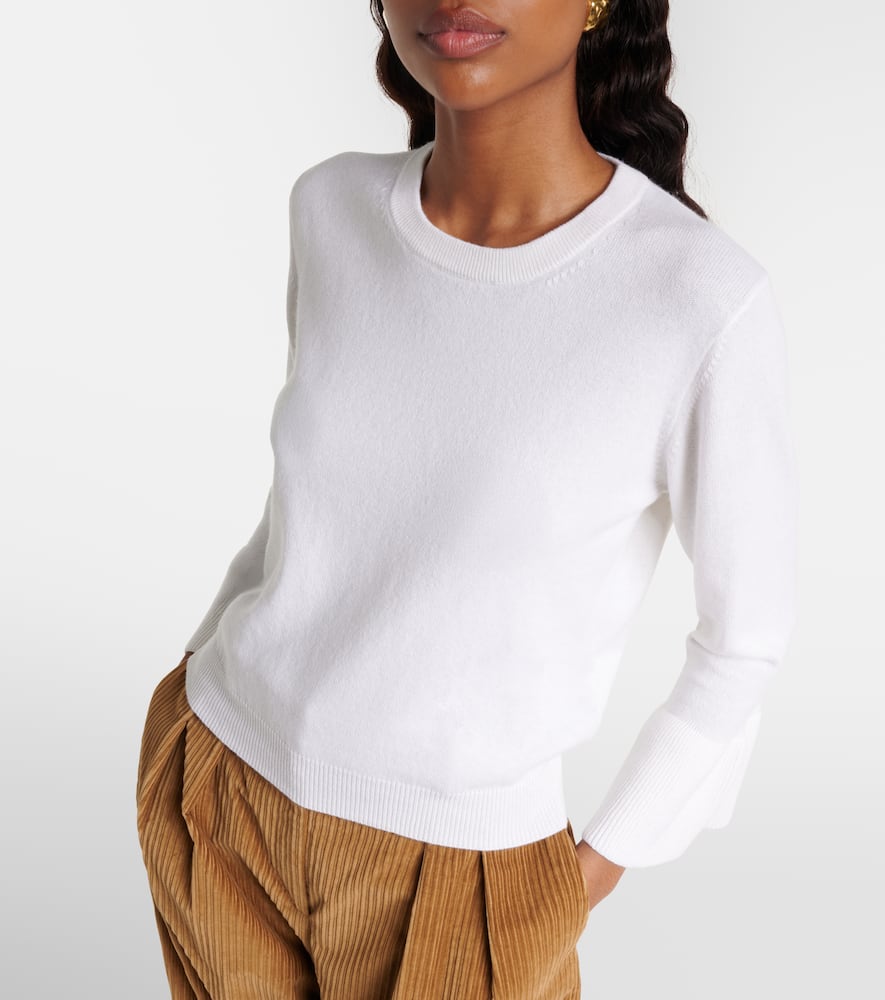 Cotton and cashmere sweater