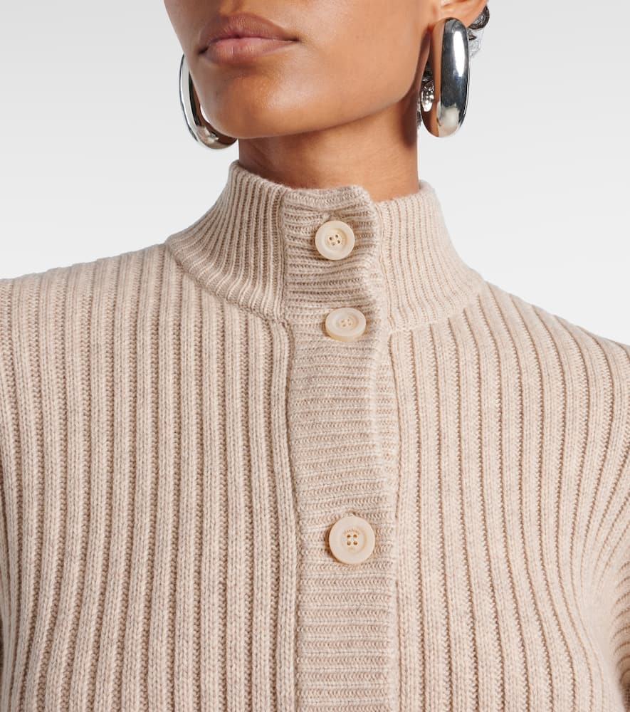 Afelio wool and cashmere cardigan
