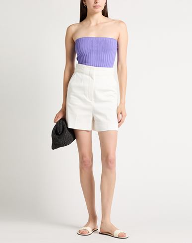 The Lulù Woman Top Purple Size ONESIZE Viscose, Polyester