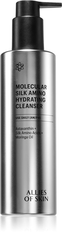 Allies of Skin Molecular Silk Amino Gel cleanser