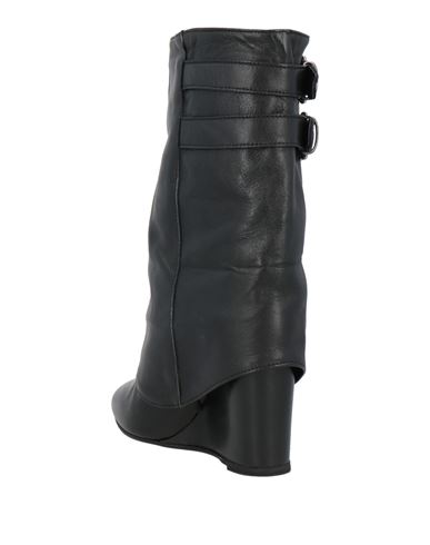 Ovyé Woman Ankle boots Black Size 10 Leather