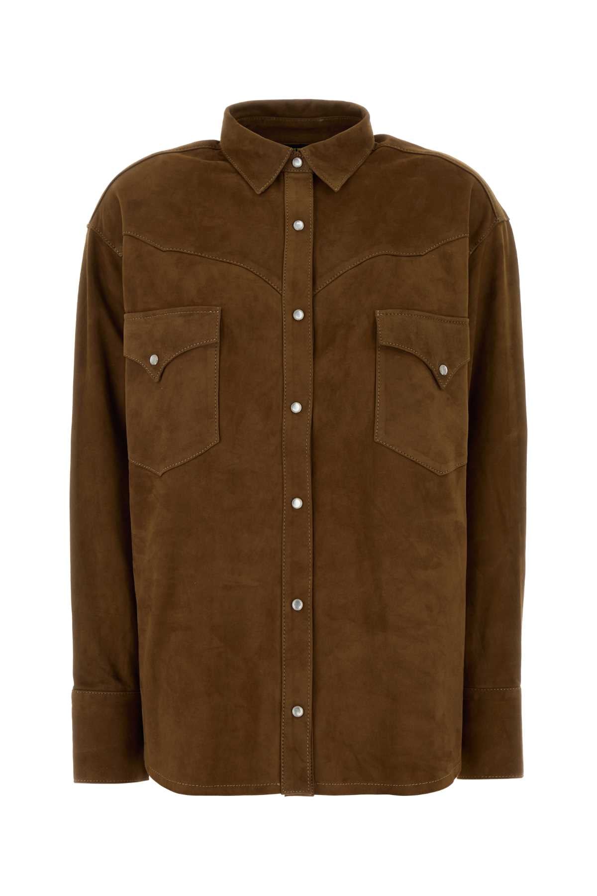 Pocket Shirt — Brown