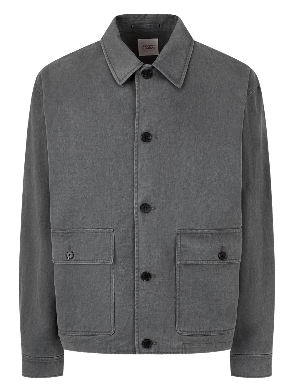 STUDIO TOMBOY utility-pockets jacket - Grey