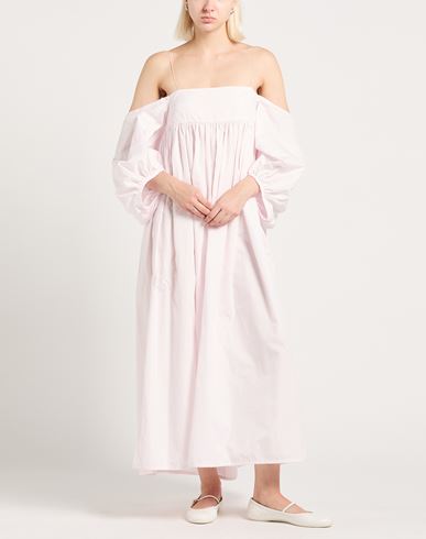 Woman Maxi dress Light pink Size 4 Cotton