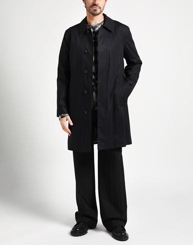 Man Overcoat & Trench Coat Black