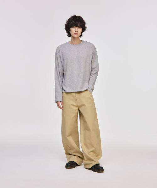 Crop Long Sleeve T-Shirt