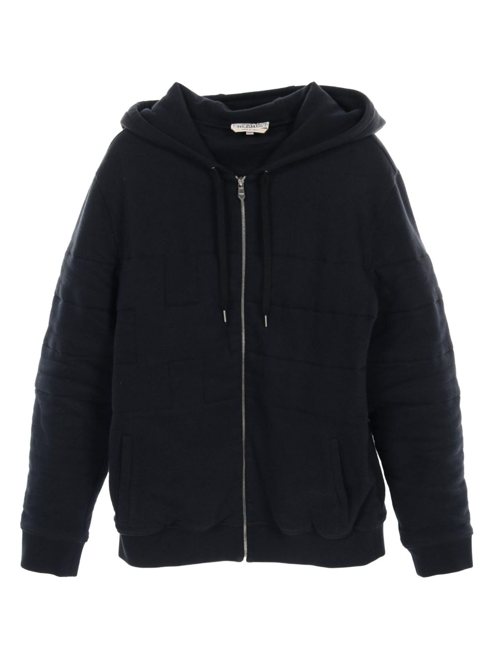 2000s H logo zip-up hoodie - Blue