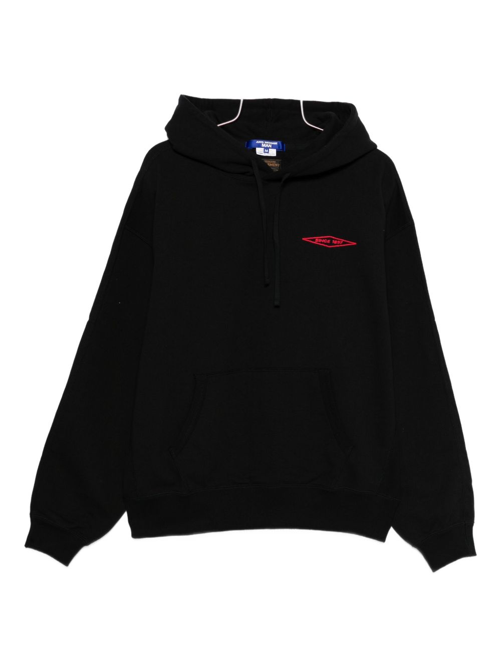 Logo cotton hoodie