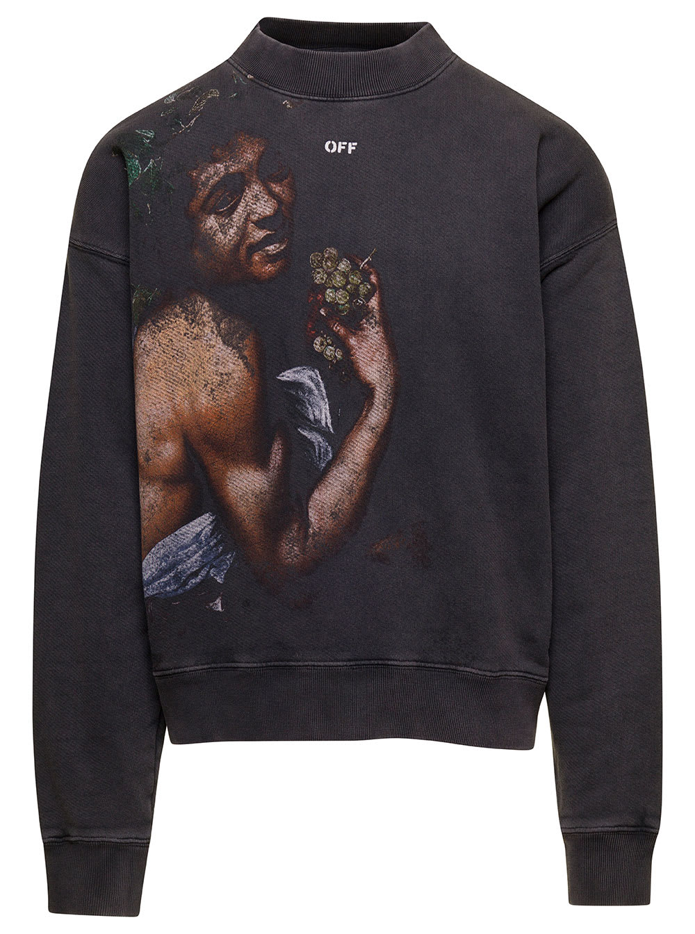 Bacchus cotton sweatshirt - Black