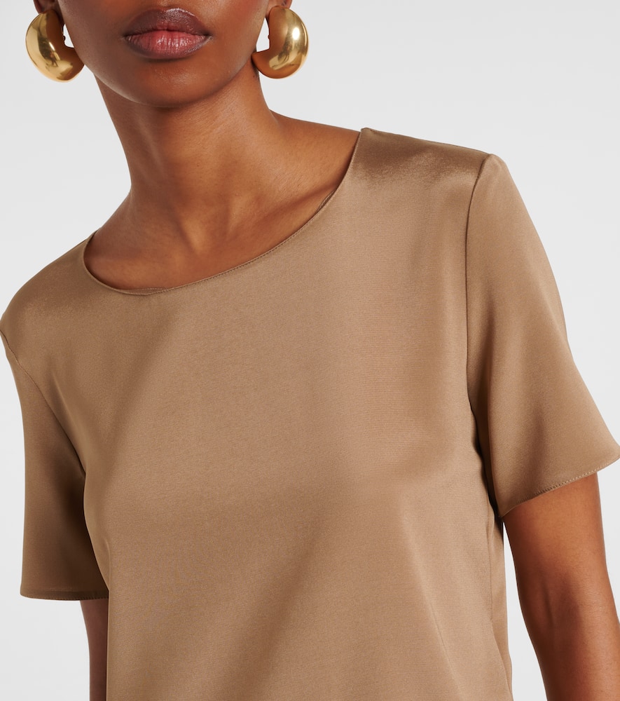 Aris silk-blend T-shirt