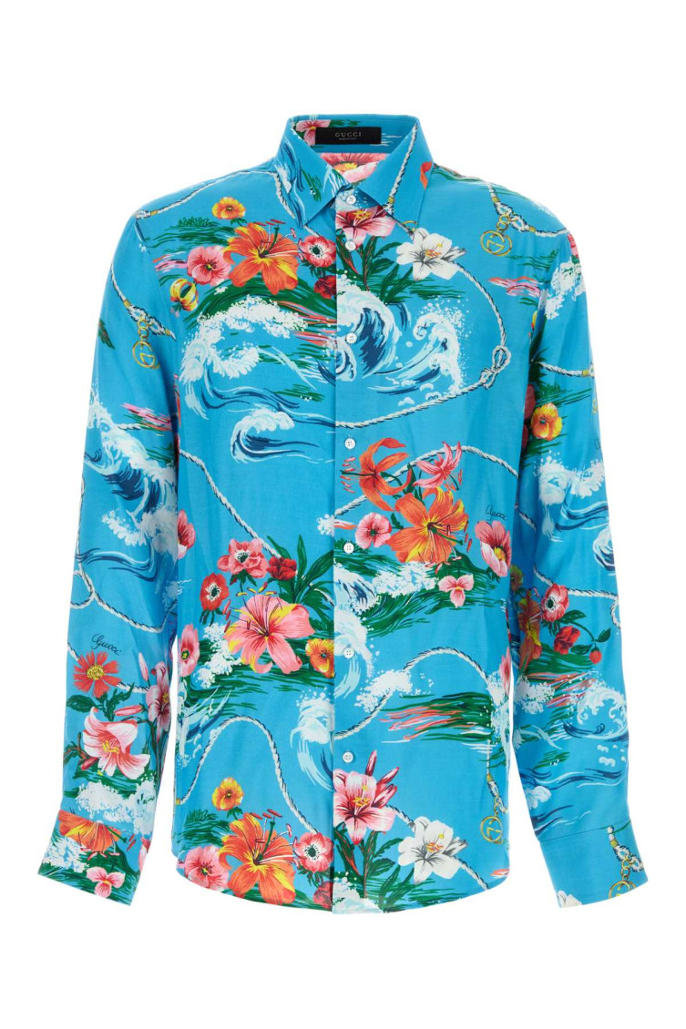 Floral-print Shirt
