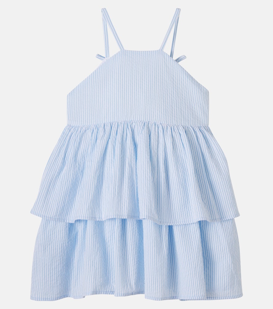 Chelsea striped cotton dress