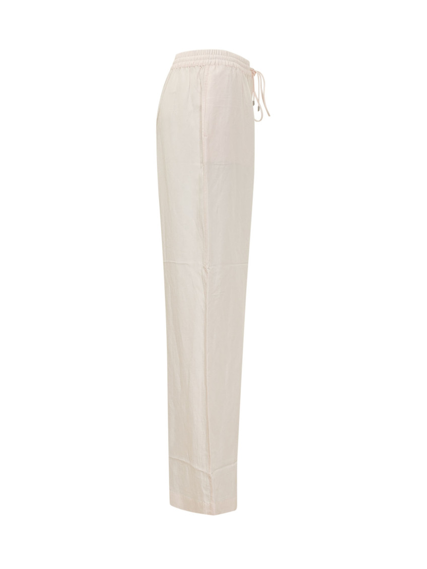 Light Pink Relaxed Drawstring Pants