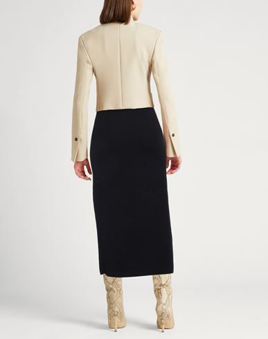 Max Mara Woman Maxi skirt Midnight blue Size XS Wool, Cashmere