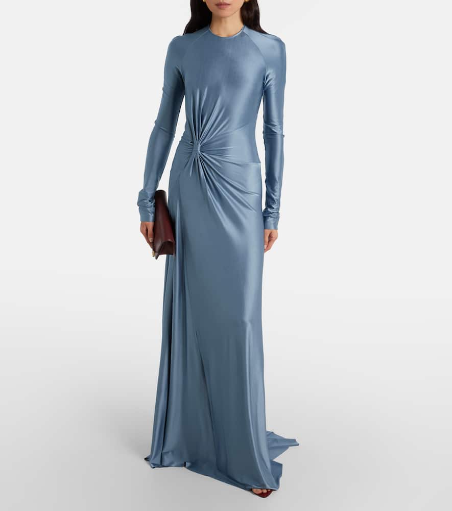 Jersey maxi dress