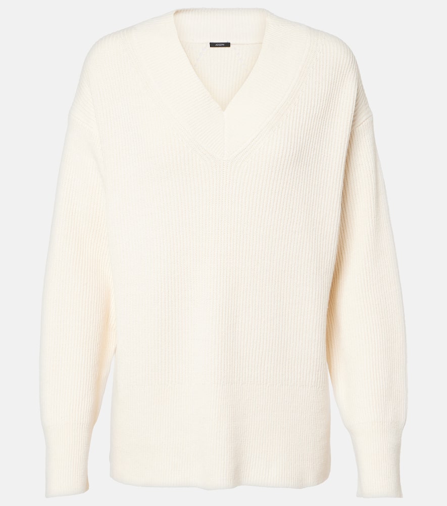 Linen and cotton sweater