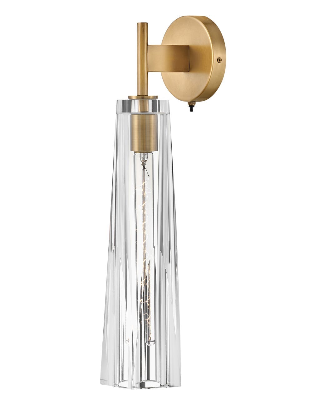 Heritage Brass LED Wall Sconce from the Cosette Collection