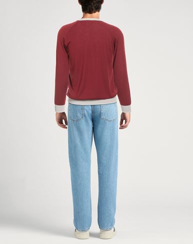 Platinum Man Sweater Brick Size M Wool