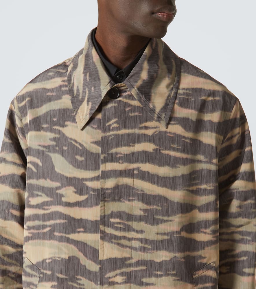 Camouflage car coat