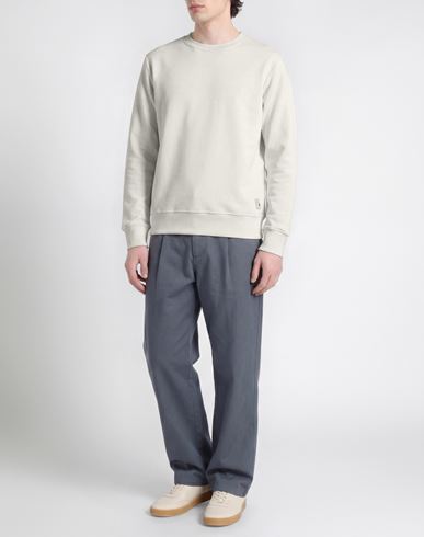 Man Sweatshirt White Size L Cotton