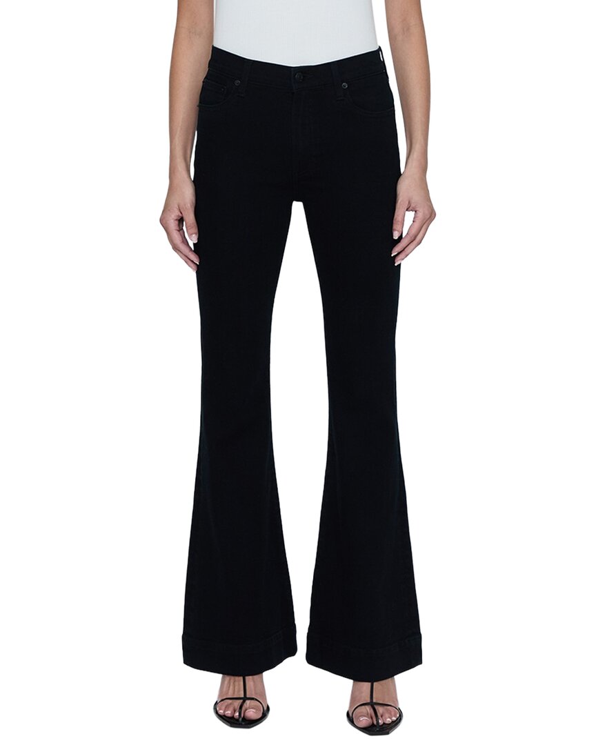 Kinsley Black Ink Flare Jean
