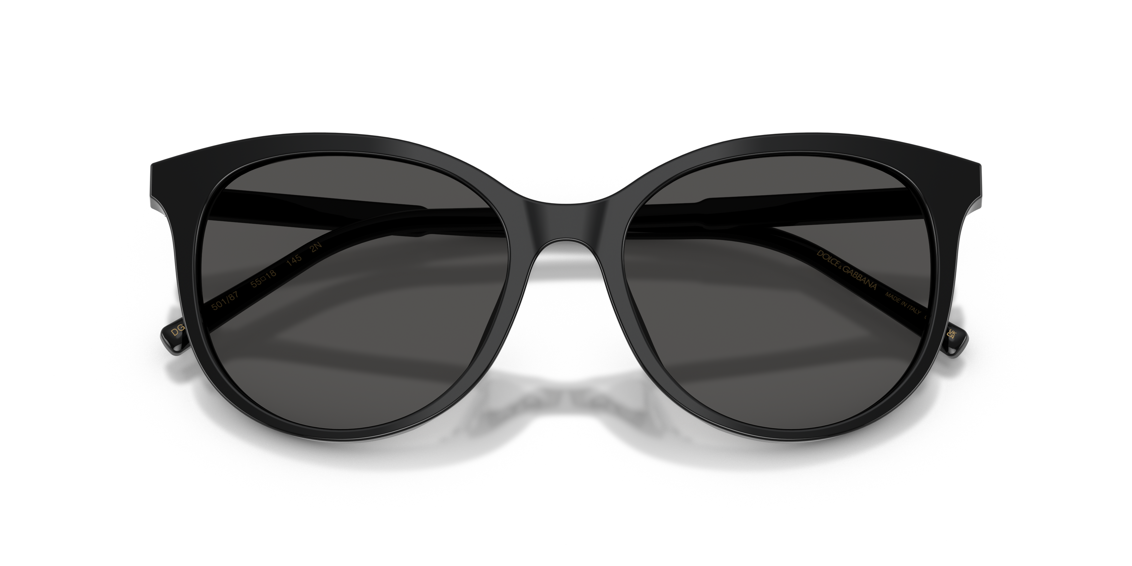 Dolce & Gabbana Woman Dolce & Gabbana DG4540 501/87 Sunglasses Acetate Black Grey Pantos Norma