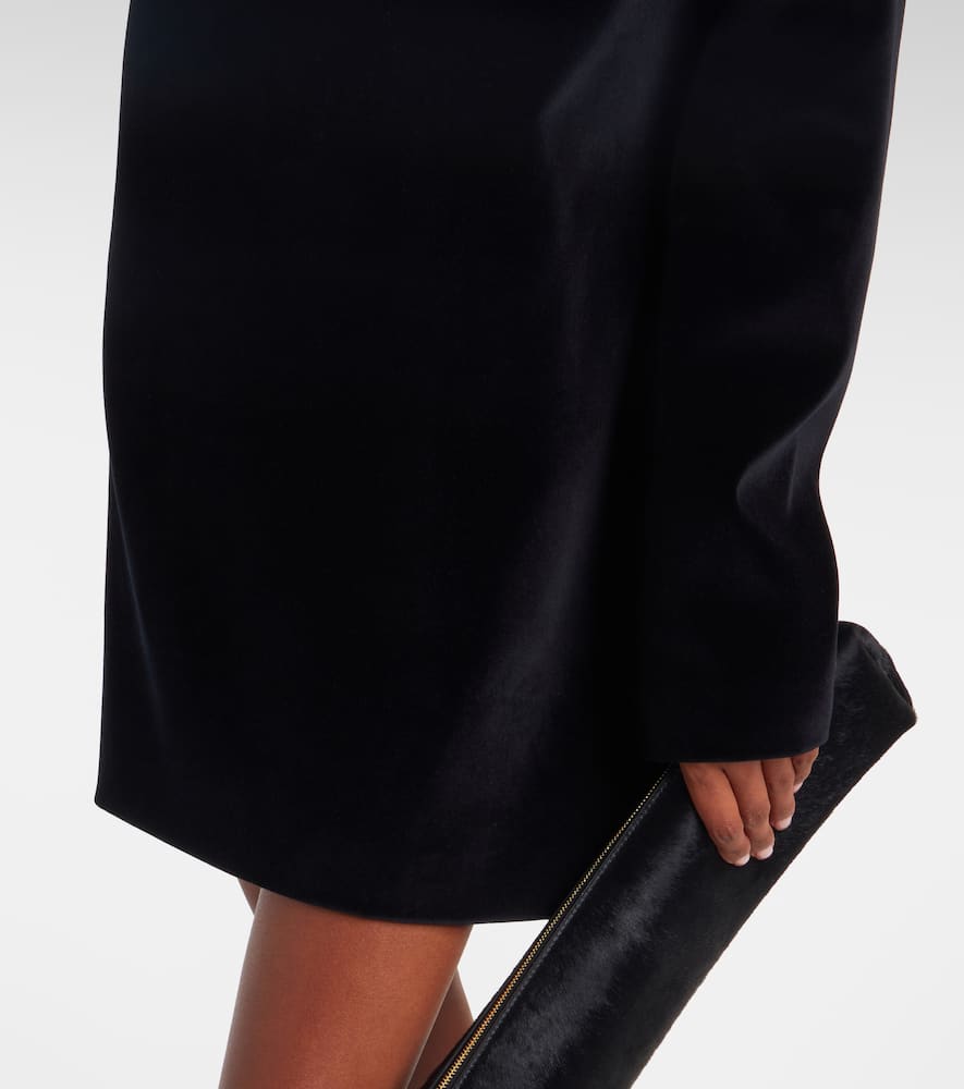 Aleena velvet minidress