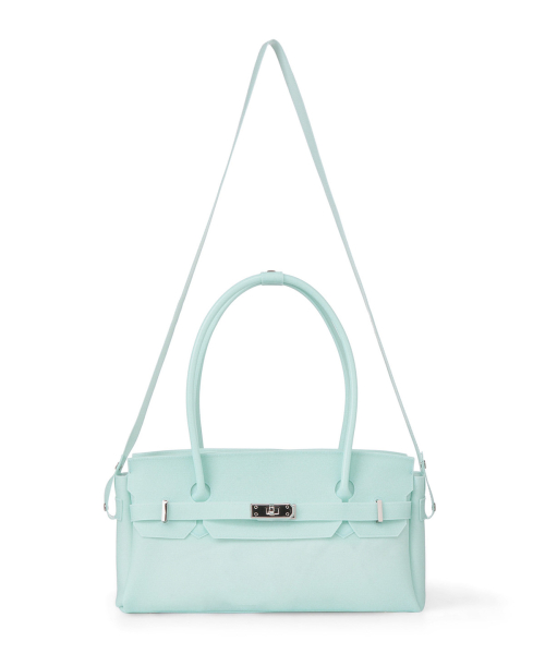 JELLY TWO-WAY BAG IN ICE BLUE