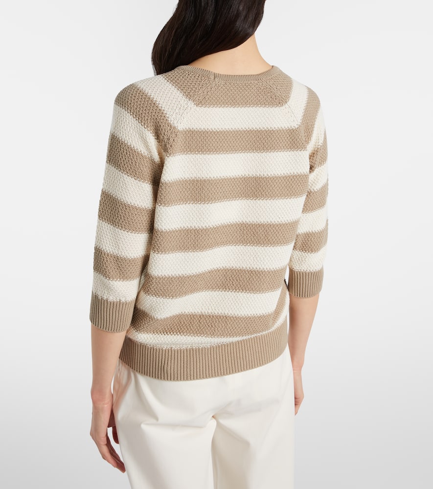 Ellisse striped cotton sweater