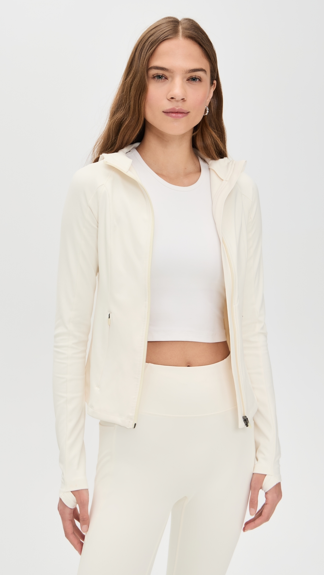 Allure Full Zip Pullover Glacier
