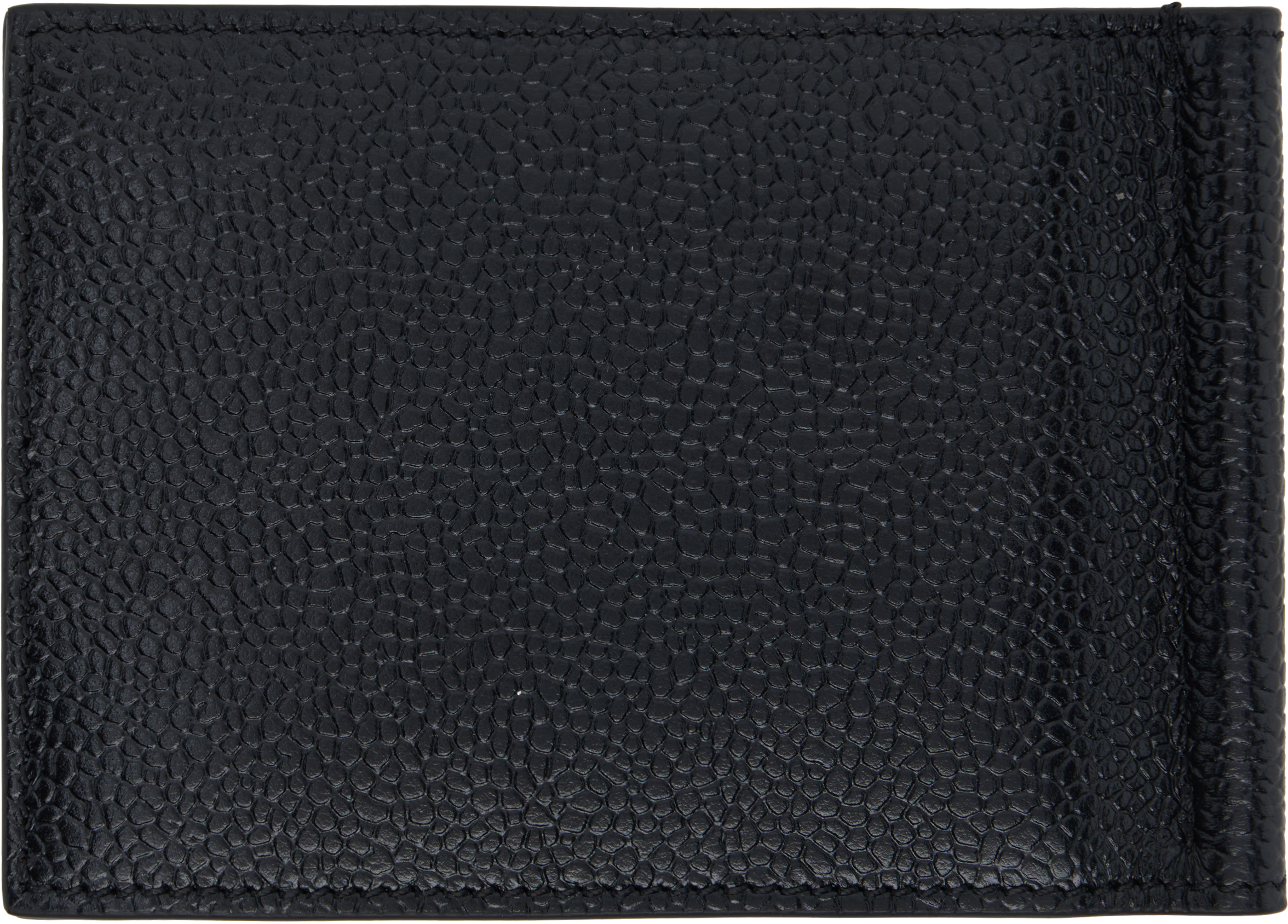Black RWB Stripe Money Clip Wallet