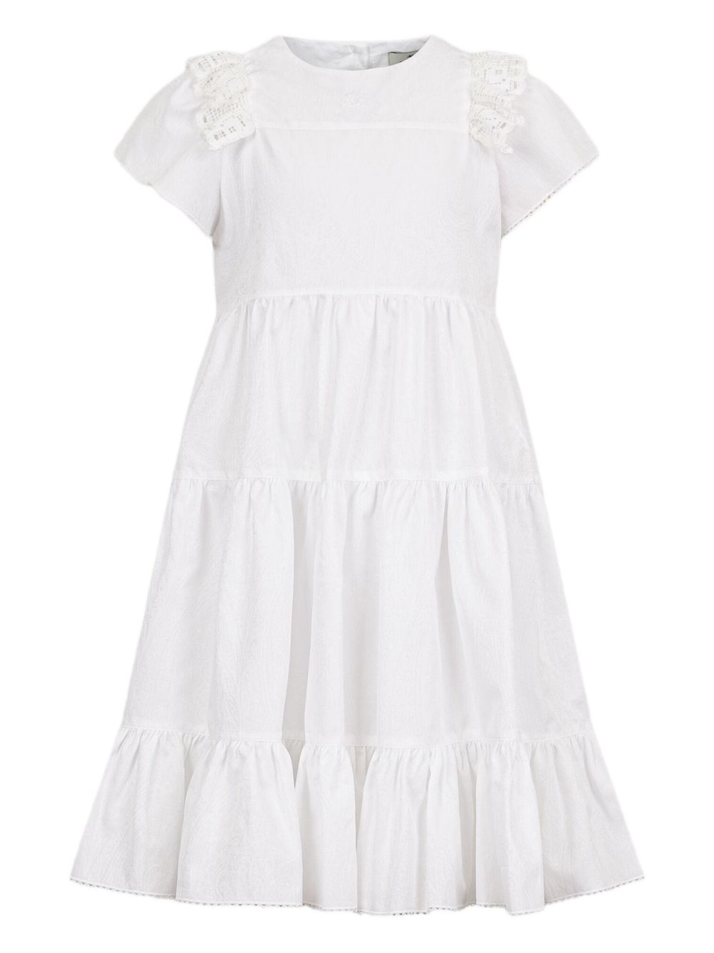 ETRO KIDS cotton dress - White