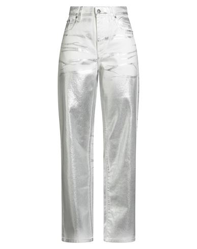 Woman Jeans White Size 26 Paper