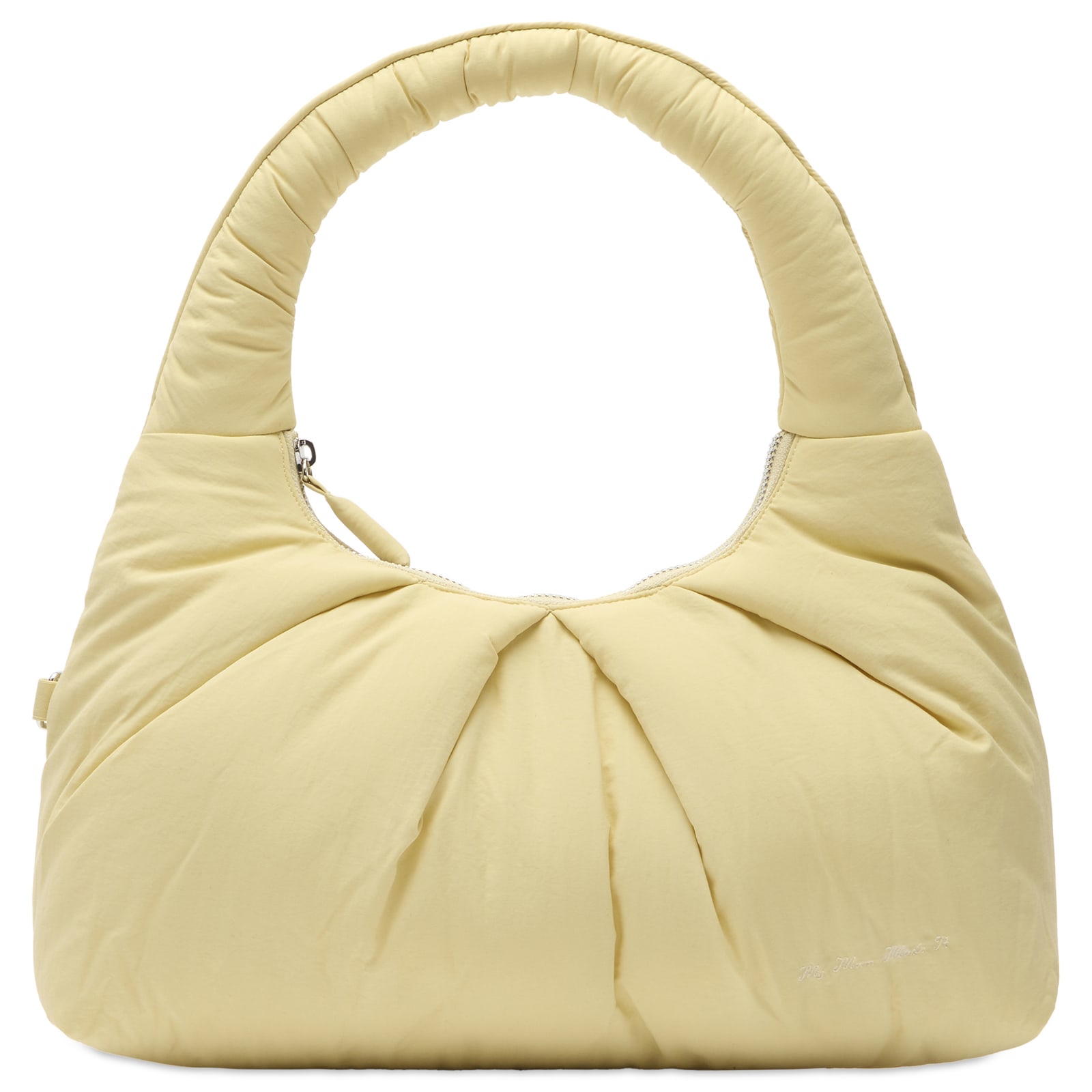 Women's Pleat Puffer Tote Bag in Butternut