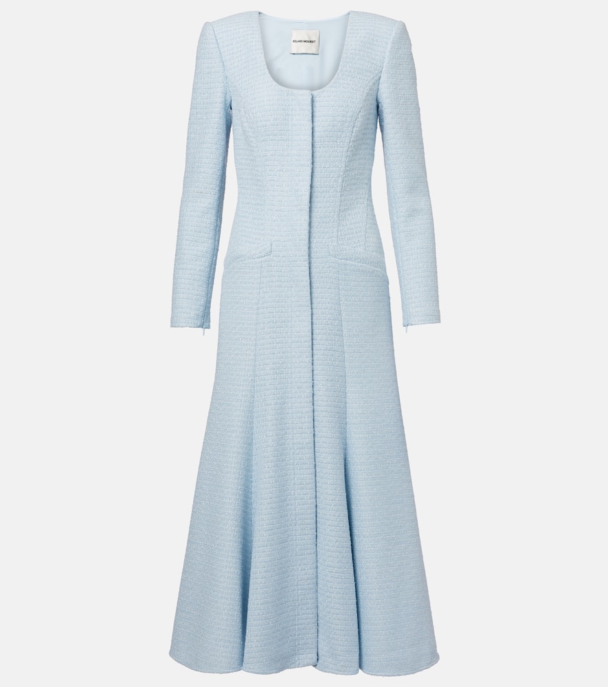 Jacquard midi dress