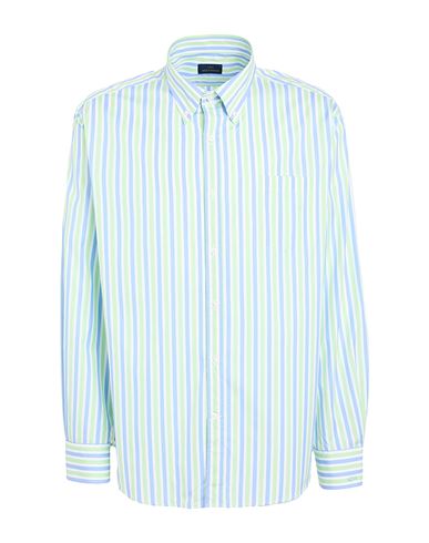 Paul & Shark Man Shirt Light green Size 15 ½ Cotton