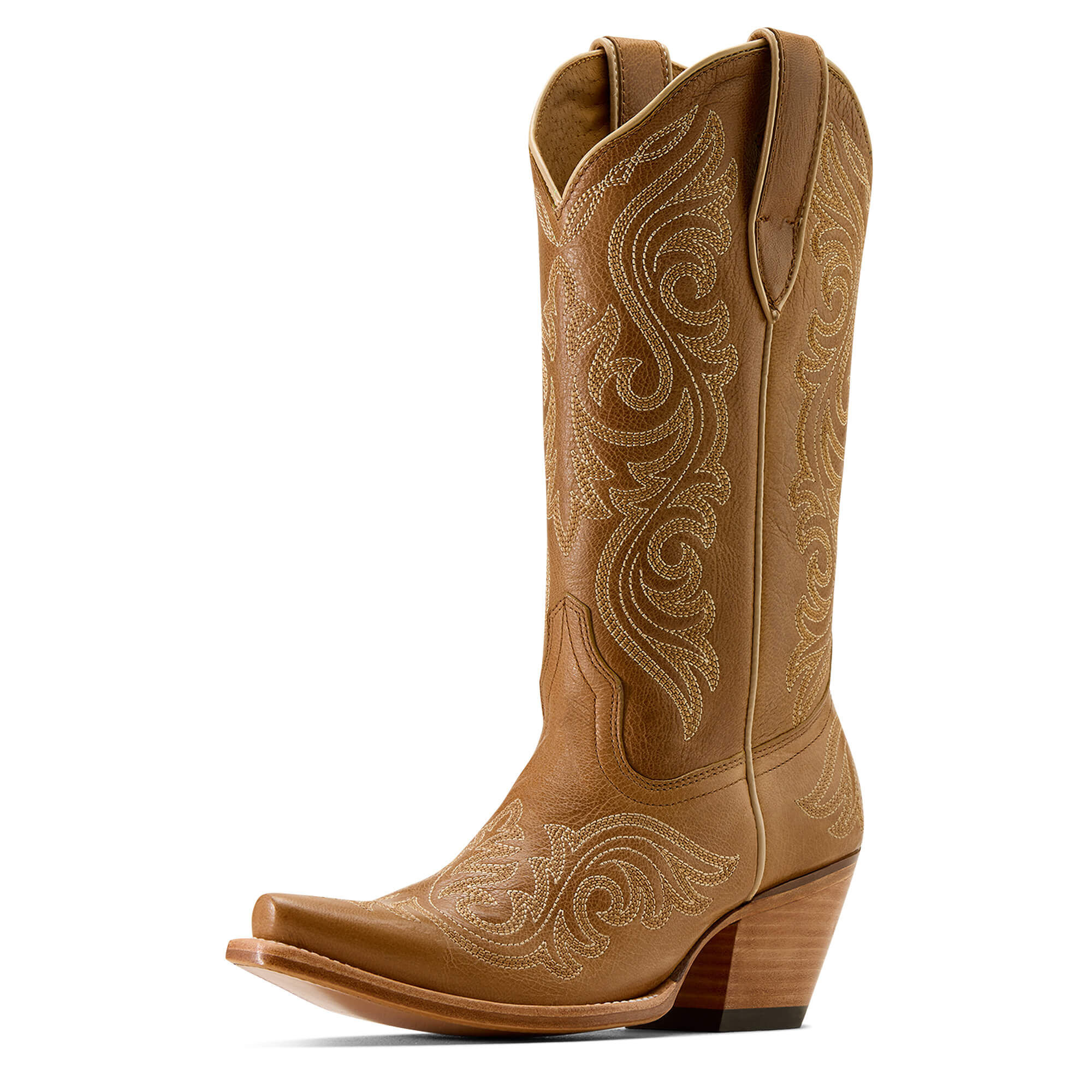 Women's Amora X Toe Western Boots in Shades Of Grain, B Medium Width, Size 3, by